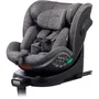 Babyauto BAB8435593702482 Silla de Coche I-Size Giratoria 360° ISOFIX ECE R129 Gris 0-36 kg Nacimiento 12 Años