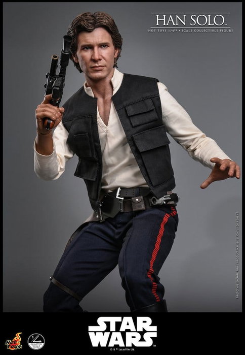 Hot Toys Star Wars Episode IV Han Solo Figura 1/4 (46 cm)