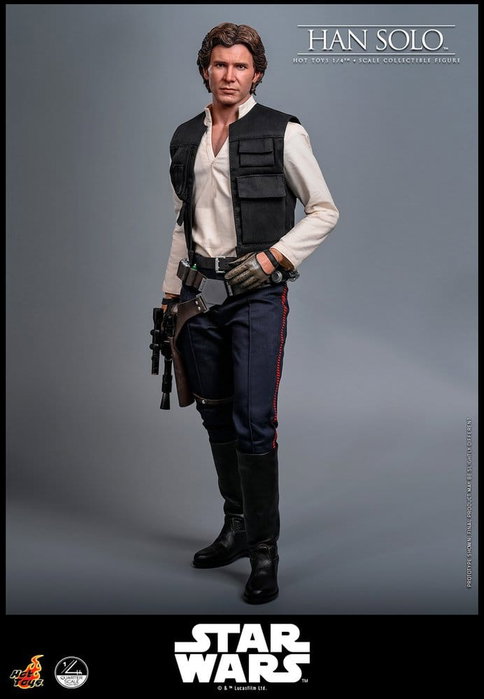 Hot Toys Star Wars Episode IV Han Solo Figura 1/4 (46 cm)