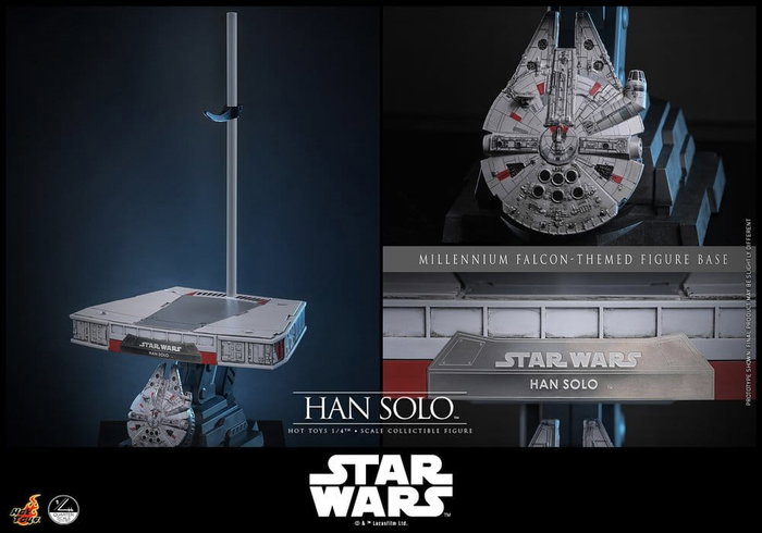 Hot Toys Star Wars Episode IV Han Solo Figura 1/4 (46 cm)