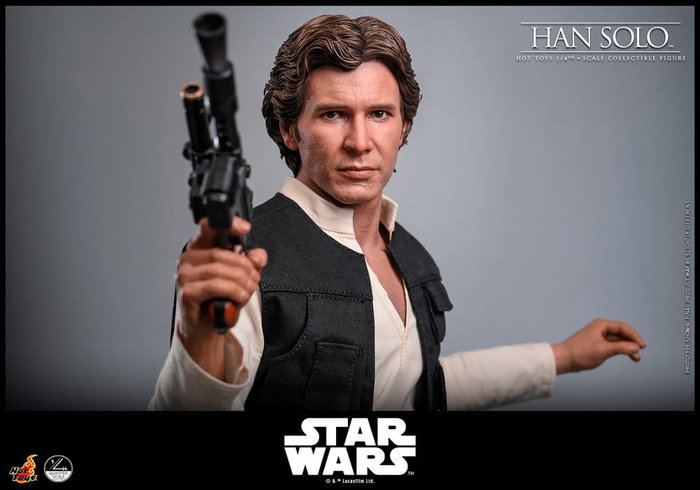 Hot Toys Star Wars Episode IV Han Solo Figura 1/4 (46 cm)