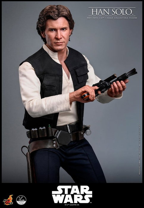 Hot Toys Star Wars Episode IV Han Solo Figura 1/4 (46 cm)