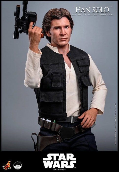 Hot Toys Star Wars Episode IV Han Solo Figura 1/4 (46 cm)