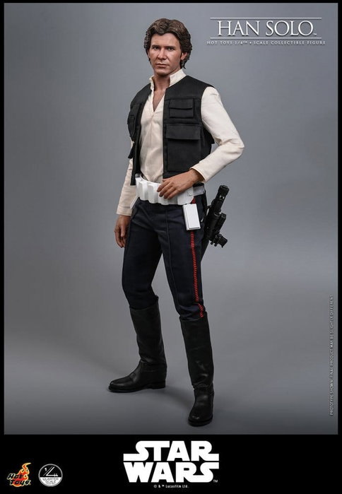 Hot Toys Star Wars Episode IV Han Solo Figura 1/4 (46 cm)