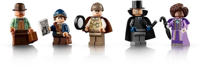 LEGO Icons - Sherlock Holmes: Bücherstütze Soporte para Libros