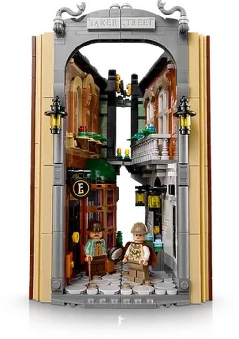 LEGO Icons - Sherlock Holmes: Bücherstütze Soporte para Libros