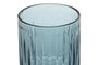 DKD Home Decor Set de 6 Vasos de Cristal Stripes Garbo Azul Rayado 275ml