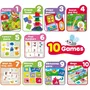 Lisciani Giochi 80243 Colección de 10 Juegos Educativos Carotina Baby Juegos Autocorrectivos