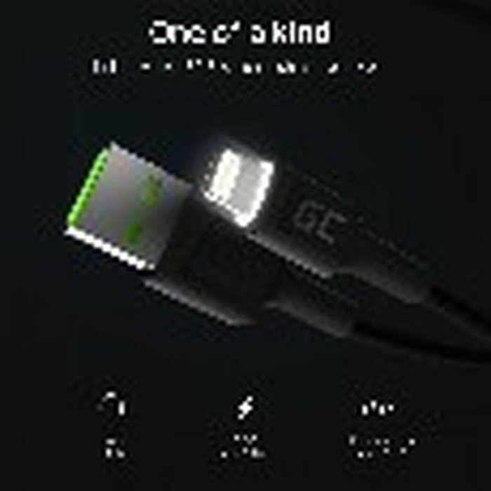 Green Cell Cable USB 3.0 a Lightning KABGC12 2m Negro