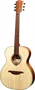 LAG Guitarra Acústica Lâg Auditorium Tramontane 70 - Natural, Folk, Abeto Engelmann Macizo, Caoba, Satinado