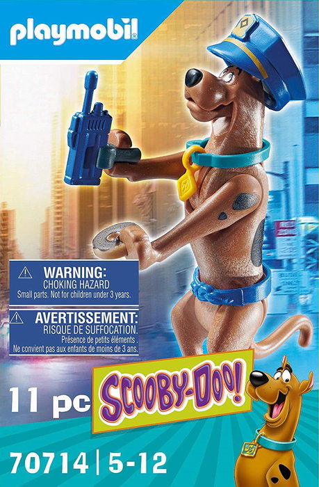 Playmobil Scooby-Doo Figura Coleccionable Policia