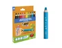 BIC Lápices de Colores Kids Multisuperficies 3 en 1 Estuche de 10