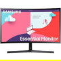Samsung S36C LS27C366EAUXEN Monitor Profesional Curvo 27" FHD VA 1800R 75Hz AMD FreeSync Gaming Confort Visual HDMI Negro