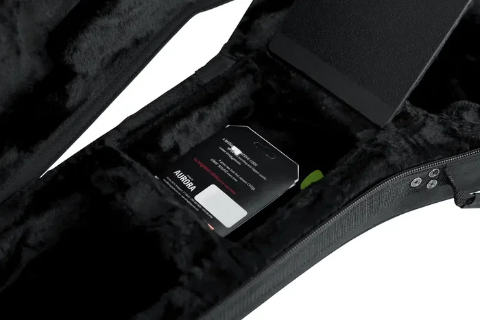 Gator Estuche ligero para guitarra dreadnought de 12 cuerdas - Negro