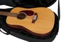 Gator Estuche ligero para guitarra dreadnought de 12 cuerdas - Negro