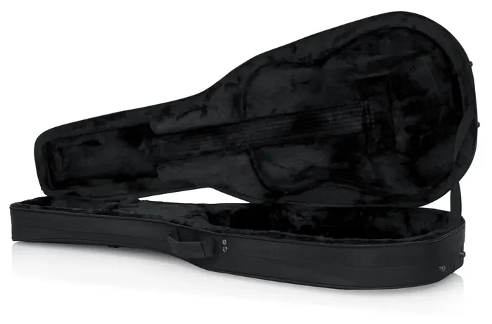 Gator Estuche ligero para guitarra dreadnought de 12 cuerdas - Negro