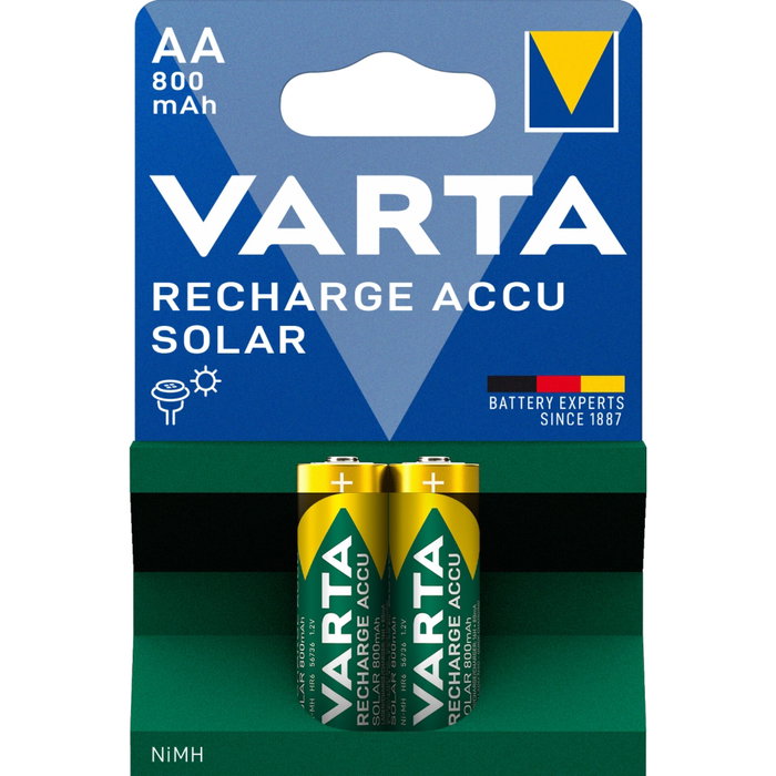 Varta Solar Accu AA NiMH 800 mAh Mignon Varta Solar Accu AA NiMH 800 mAh Mignon