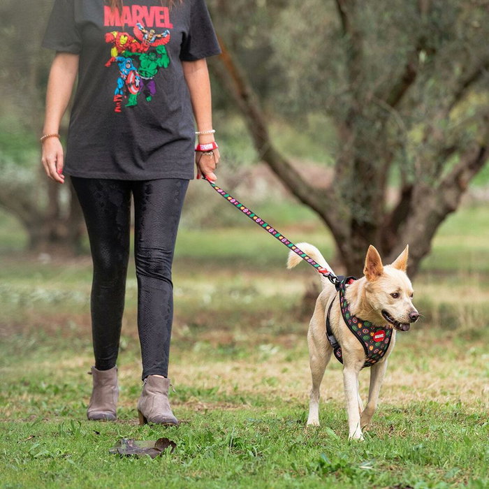 Cerdá Correa Premium Para Perros Marvel T3M:M Talla M Rojo