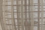 DKD Home Decor Portavelas de Madera y Lino Crudo