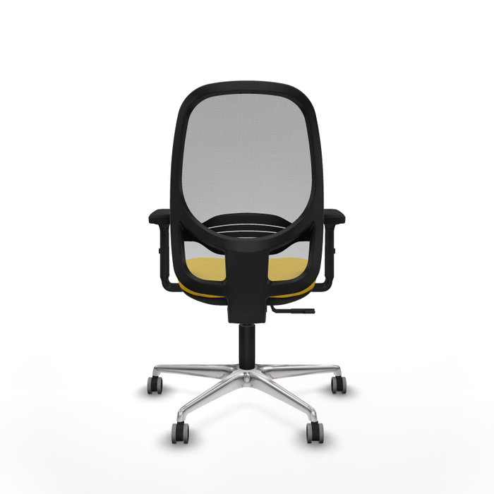 PIQUERAS Y CRESPO Silla de oficina Cilanco con mecanismo Sincro, Amarillo y Gris PIQUERAS Y CRESPO Silla de oficina Cilanco con mecanismo Sincro, Amarillo y Gris