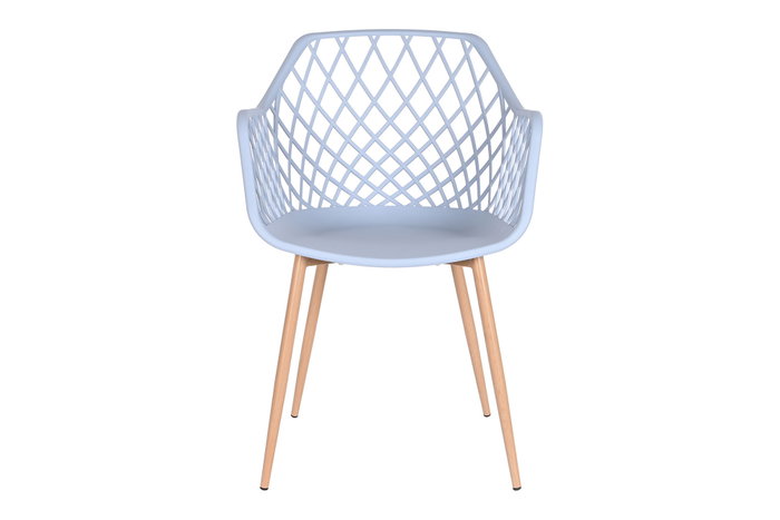 DKD Home Decor Silla Urban Azul Celeste 58 x 85 x 54 cm (4 Unidades)