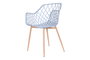 DKD Home Decor Silla Urban Azul Celeste 58 x 85 x 54 cm (4 Unidades)