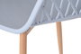 DKD Home Decor Silla Urban Azul Celeste 58 x 85 x 54 cm (4 Unidades)