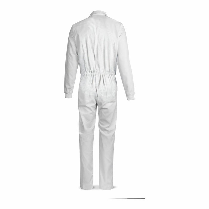 Marca Mono de trabajo en tejido tergal blanco talla 56 Marca Mono de trabajo en tejido tergal blanco talla 56