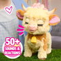 JUST PLAY Peluche Interactivo Vaca Maggie FurReal