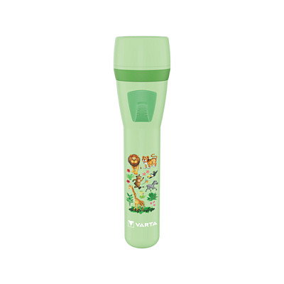 Varta Linterna infantil diseño selva 10 lm Verde claro