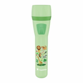 Varta Linterna infantil diseño selva 10 lm Verde claro