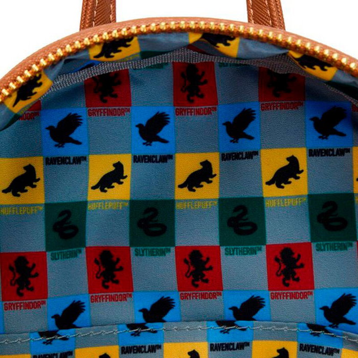 Loungefly Mochila Snitch Dorada Harry Potter 26cm 20.62x27.5x10cm