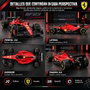 Burago Ferrari F1 Racing Sf23 Carlos Sainz Escala 1:24