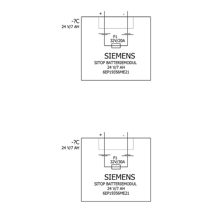 Siemens 6EP1935-6ME21 SITOP Power Módulo de batería