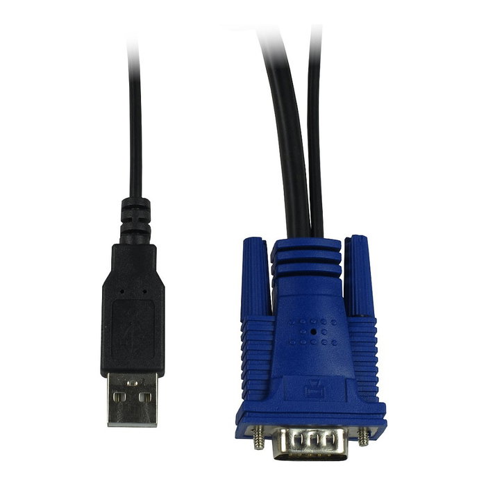 Inter-Tech KVM Switch KS-3116 RJ45 de 16 puertos