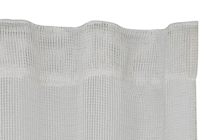 DKD Home Decor Cortina de Rejilla Poliéster 140x260x260 Blanco