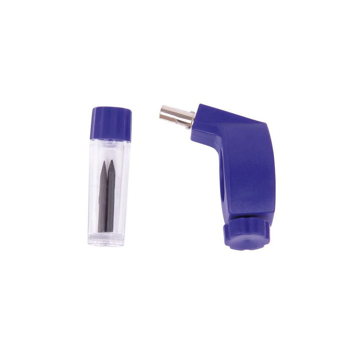 Milan Compás Universal con Pata Articulada, Adaptador para Marcadores, 2 Minas y Serie Acid Azul Milan Compás Universal con Pata Articulada, Adaptador para Marcadores, 2 Minas y Serie Acid Azul