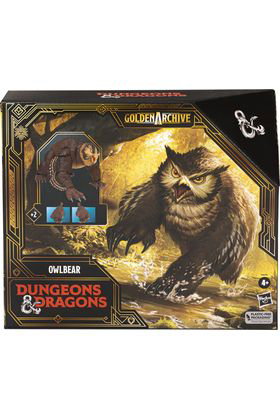 Hasbro Dungeons & Dragons Golden Archive Owlbear Figura 15 cm