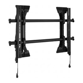 Chief MSM1U Soporte de pared fijo para pantallas de 32 a 65 pulgadas, hasta 56.7 kg, VESA 100x100 a 642x400 mm, Negro