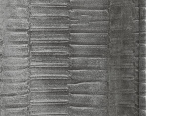 DKD Home Decor Cortina de Poliéster Gris Claro 140x260 con 8 Anillas