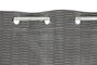 DKD Home Decor Cortina de Poliéster Gris Claro 140x260 con 8 Anillas