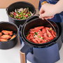 Quttin Molde Hornear 19 cm con Asa para Air Fryer (8 Unidades)