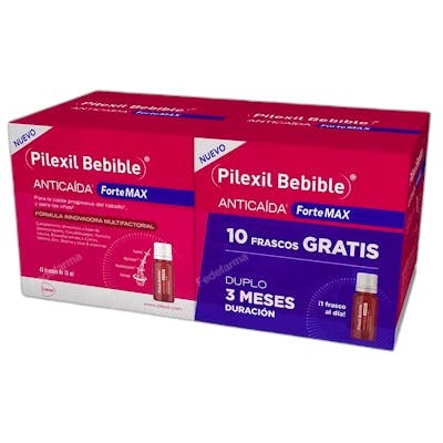 Pilexil Forte Max Anticaída Bebible Pack 2 x 45 u