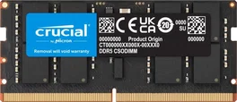 Crucial CT32G64C52CS5 Memoria DDR5 32 GB 262-pin SO-DIMM 6400 MT/s