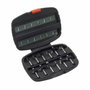 Bosch Juego de 12 brocas de carburo para fresadora para madera, vástago de Ø 8 mm