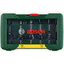 Bosch Juego de 12 brocas de carburo para fresadora para madera, vástago de Ø 8 mm