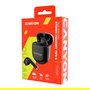 Canyon TWS-6 Auriculares True Wireless In-Ear-Buds Bluetooth 5.3 Negro Llamadas/Música/Deporte Uso Diario 21h