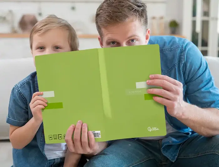 Liderpapel Scriptus Libreta A4 48 Hojas 90gr Cuadro 5mm Con Margen Colores Surtidos