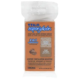 Esponjabon Coffee Jabón y Esponja 2 en 1, 120 g