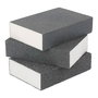 Workpro Esponja de lijar, 3 uds, grano 60/100, 120/180, 220/280, para uso seco y húmedo